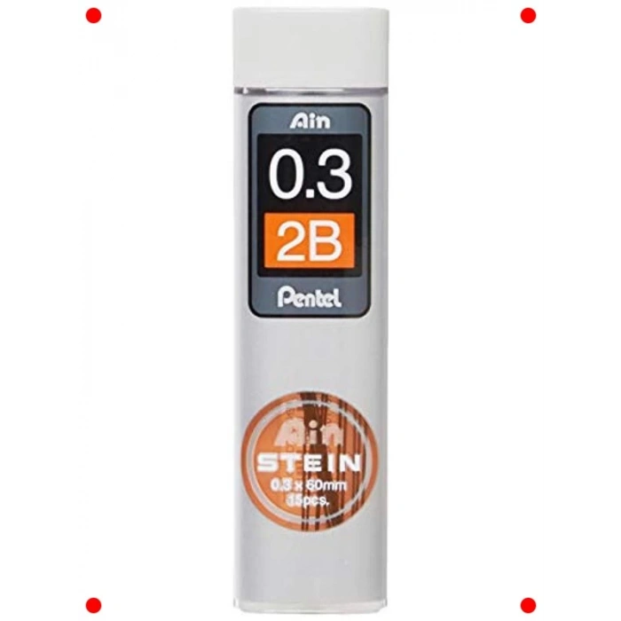0.3 mm Mekanik Kalem Ucu 2B - 15 Adet
