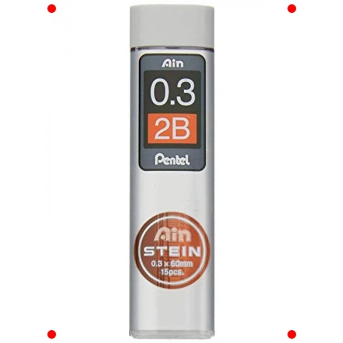 0.3 mm Mekanik Kalem Ucu 2B - 15 Adet