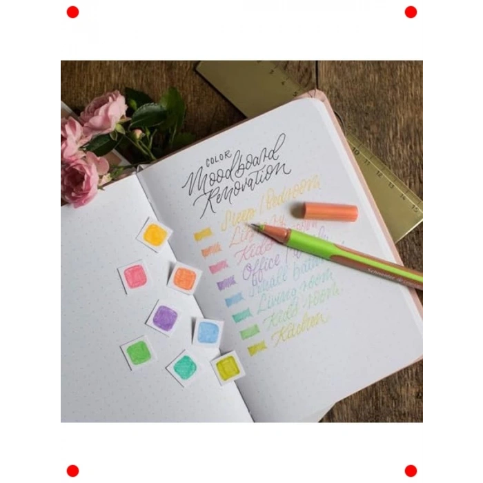 0.4 mm Pastel Pembe Fineliner Kalem