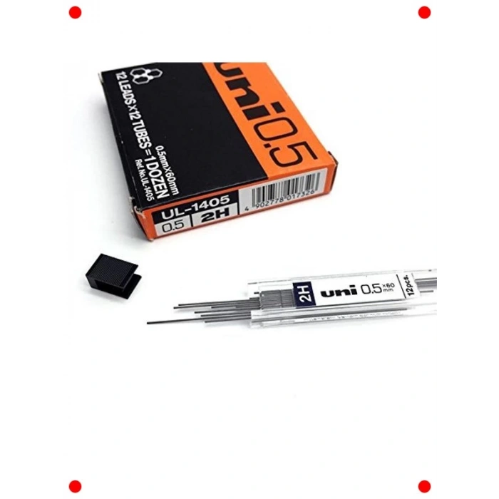 0.5 mm 2B Uç Kalemler, 12li Paket