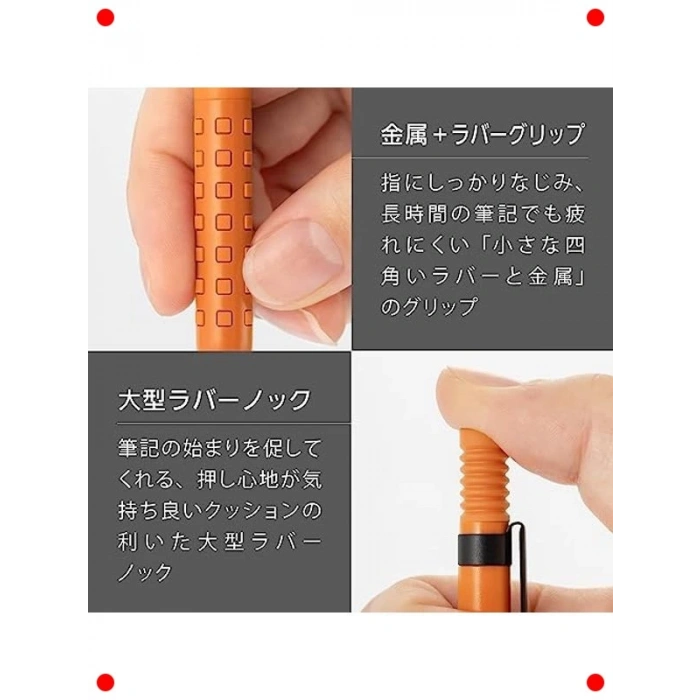 0.5 mm Mat Turuncu Versatil Kalem