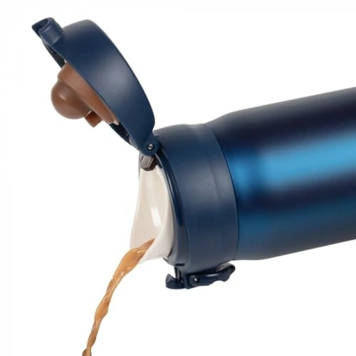 0.50 lt Mavi Termos, Hafif ve Taşınabilir Tasarım