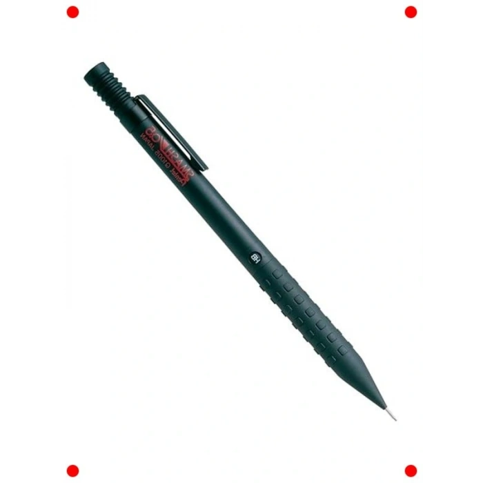 0.5mm Mat Siyah Teknik Mekanik Kurşun Kalem