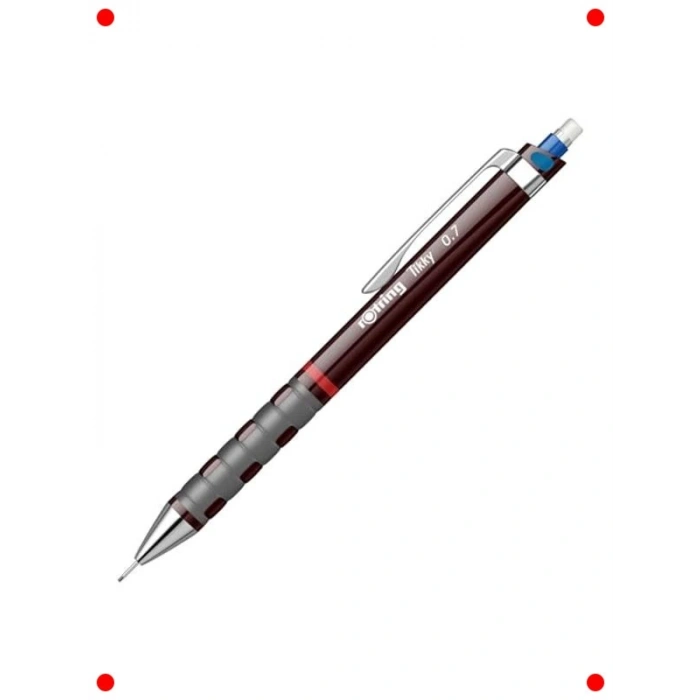 0.7 mm Hassas Uçlu Versatil Kalem - Bordo