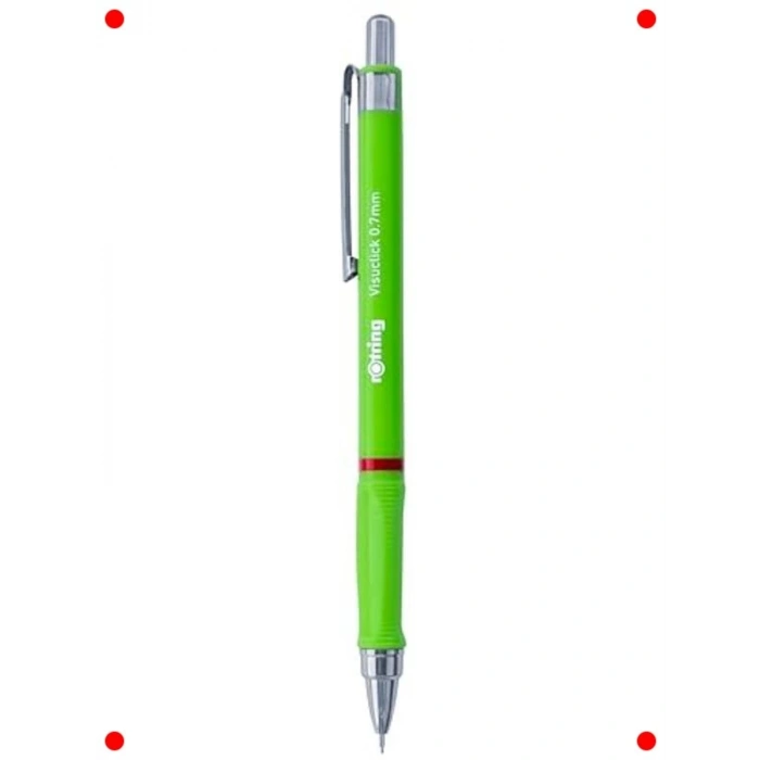 0.7mm Mekanik Kalem ve Silgi Seti - Yeşil