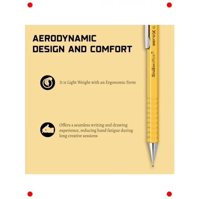 0.7mm Versatil Kalem - Parlak Sarı