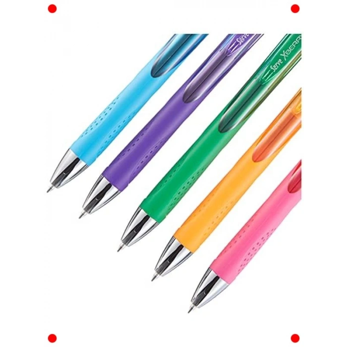 0.7mm Yuvarlak Uç Jel Kalem (5li Paket)