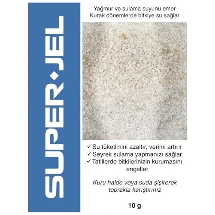 1, 10 Gram SUPER-JEL Eci Polimer, Çok Amaçlı