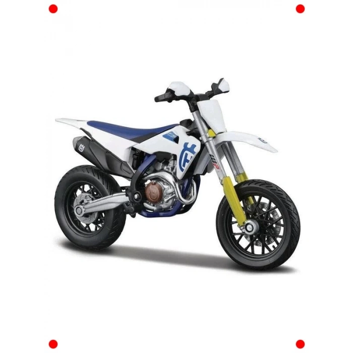 1/18 Ölçekli Koleksiyon Motosiklet Modeli - Supermoto
