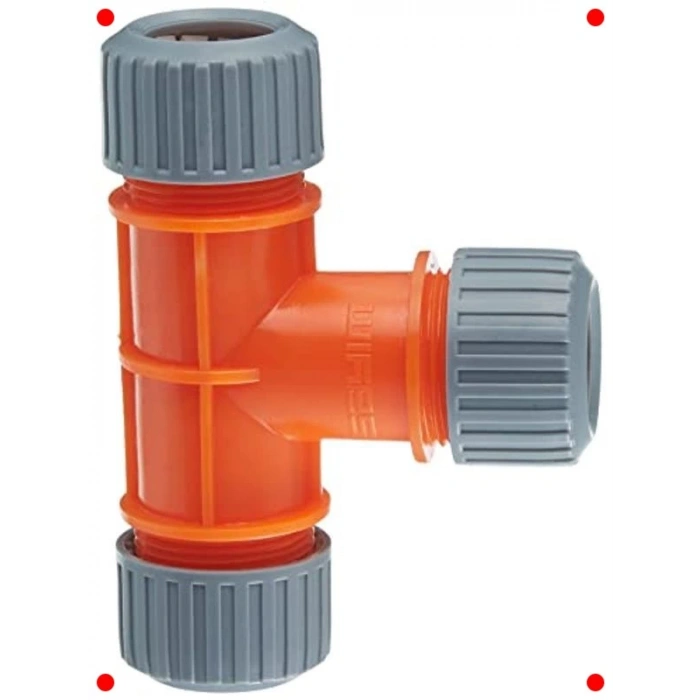 1/2 İnç 3 Yönlü Hortum Bağlantı Aparatı