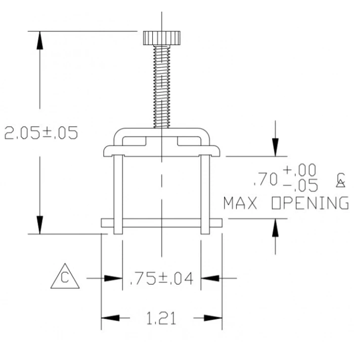 1/2 inç Boru Restrikatör Kelepçesi, Dayanıklı