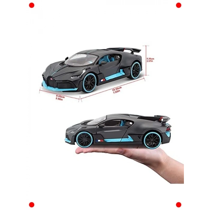 1:24 Ölçek Detaylı Metal Model Araba