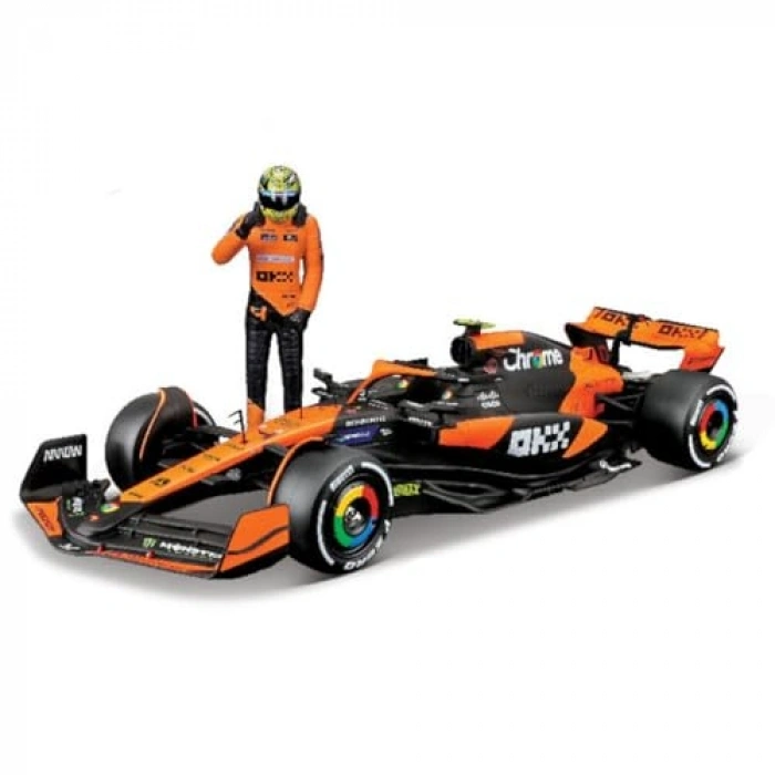 1:24 Ölçekli Formula 1 Model Araba: McLaren MCL38