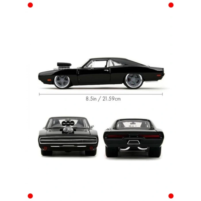 1:24 Ölçekli Klasik Pickup Model Araba - 1970 Serisi