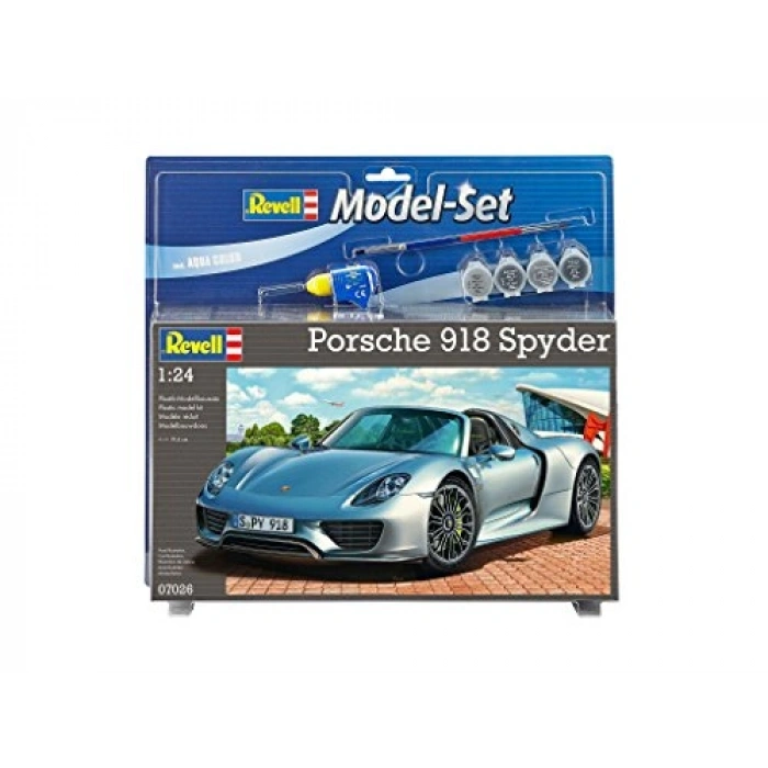 1:24 Ölçekli Porsche 918 Spyder Model Seti