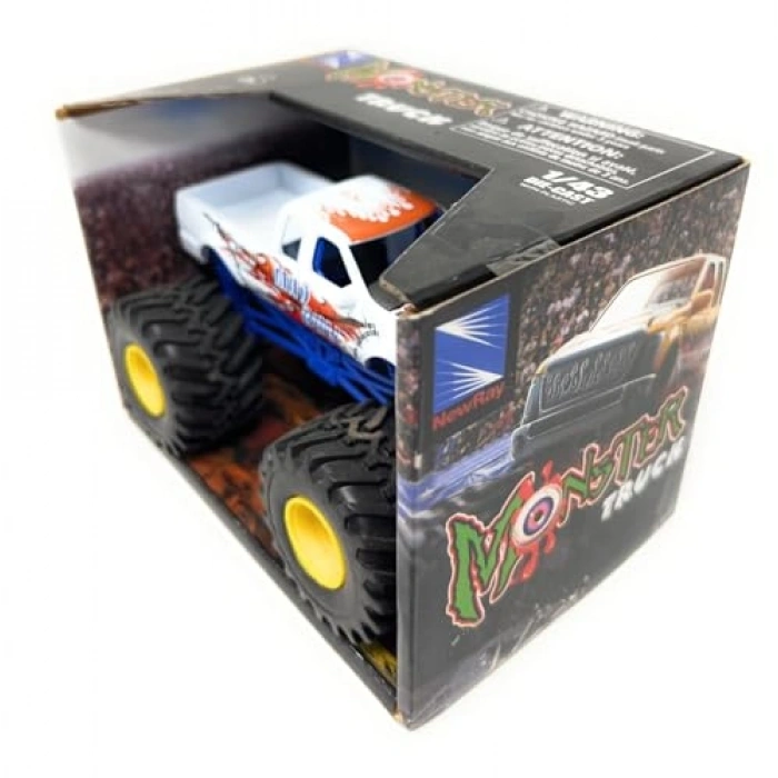 1:43 Ölçekli Mavi Monster Truck Kamyon