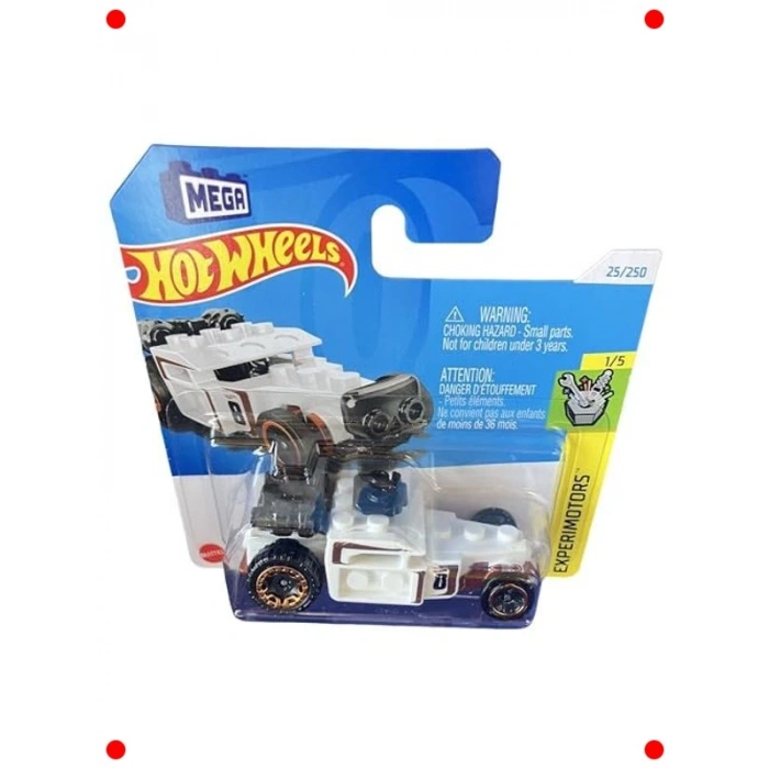 1:64 Hareketli Parçalı Araç - Tuğla ve Motor Temalı