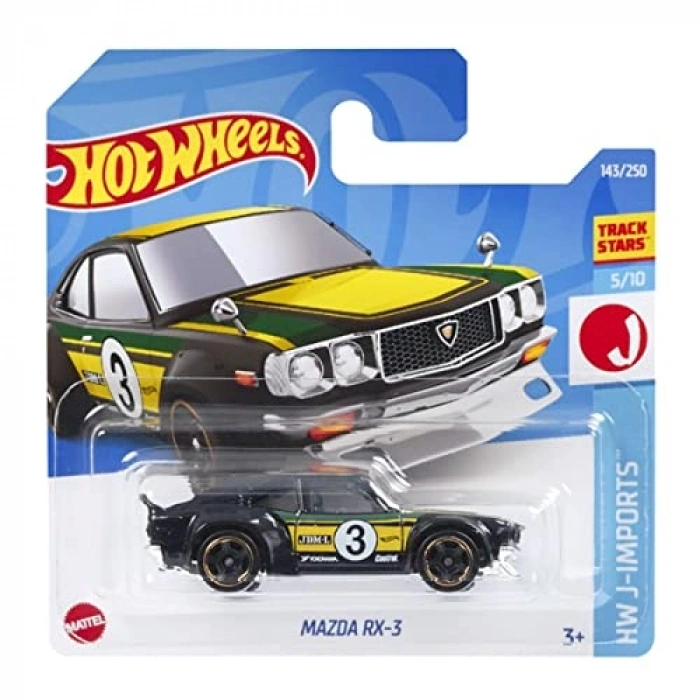 1:64 Ölçeğinde J-Imports Mazda RX-3 Hot Wheels Model Araba