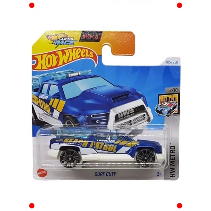 1:64 Ölçekli Sahil Güvenlik Oyuncak Araba - Koleksiyon Serisi