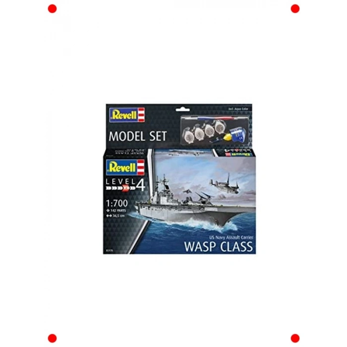 1:700 Ölçekli Amfibi Taarruz Gemisi Model Kiti