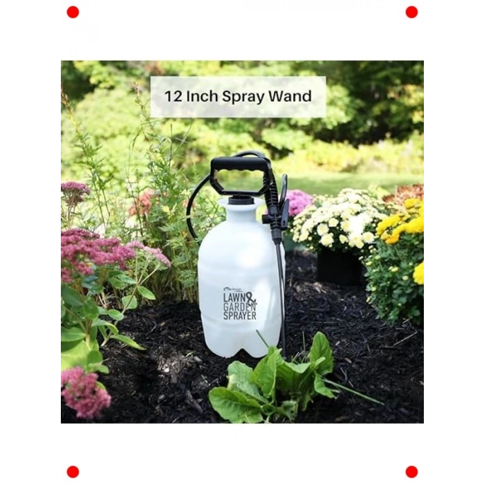 1 Galon Çim ve Bahçe Püskürtücü, Yarı Saydam