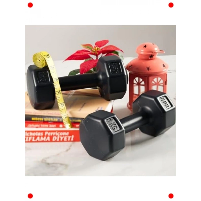 1 kg Dambıl Seti (2 Adet) - Evde Spor İçin