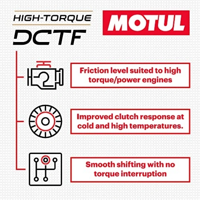 1 L Hacminde Tam Sentetik DCTF Şanzıman Yağı, Yüksek Performans