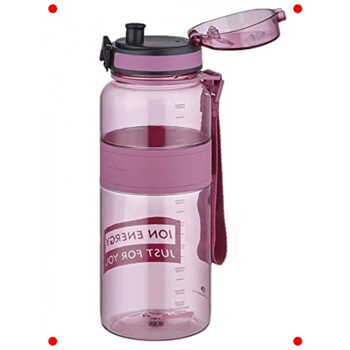 1 Litre Büyük Boy Tritan Su Matarası - Yeni Renkler