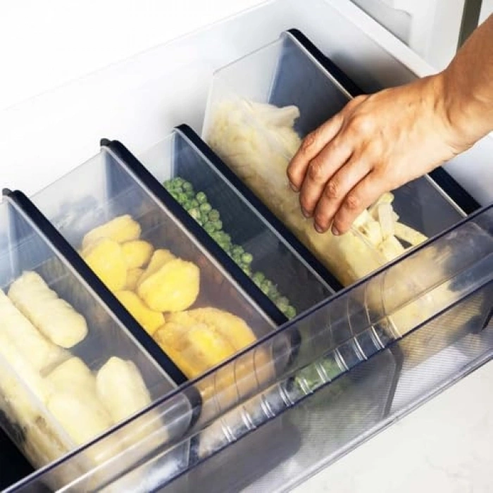 1 Litre Kapasiteli Derin Dondurucu Saklama Kabı