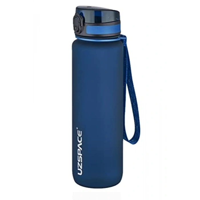 1 Litre Kapasiteli Tritan Su Matarası, 28 cm Boyutunda