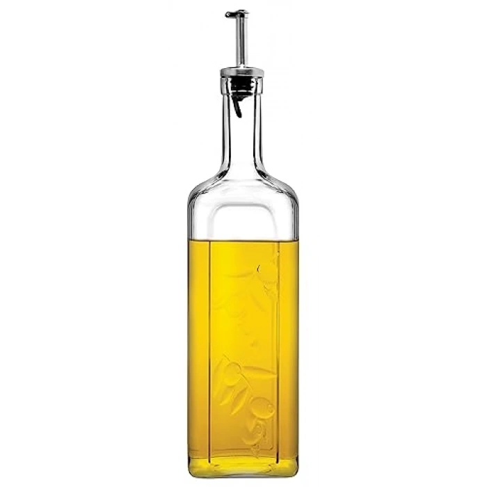 1 Litre Kapasiteli Yağlık ve Sirkelik, Şeffaf Tasarım ile