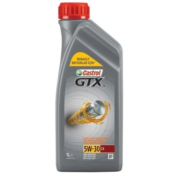 1 Litre Partiküllü Motor Yağı, Castrol GTX C4