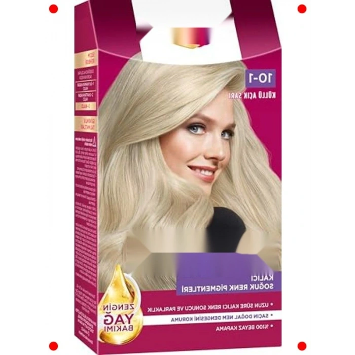 10-1 Küllü Açık Sarı Kalıcı Saç sı