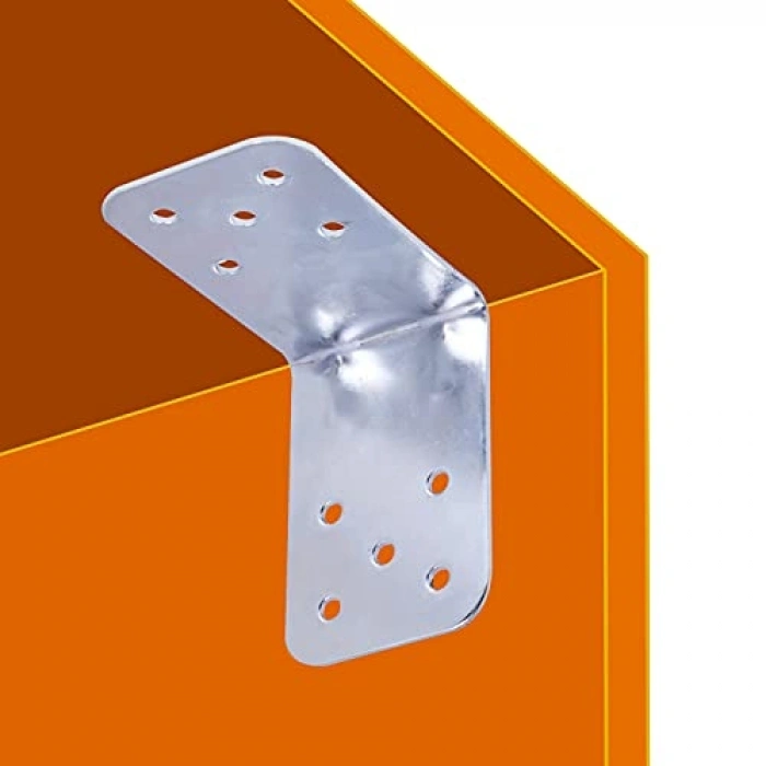 10 Adet L Şeklinde Dolap Köşe Bağlantı Sabitleme Gönye