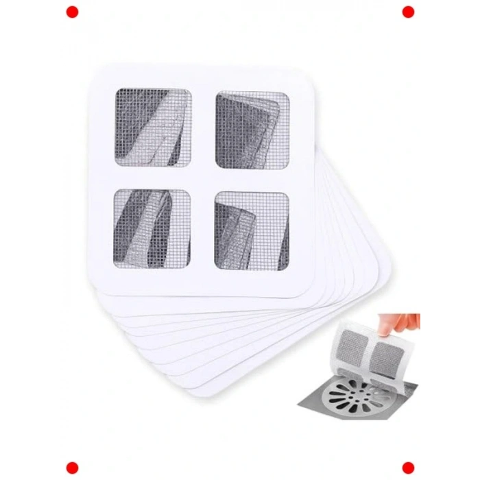 10 Adet Saç Tutucu Gider Süzgeci, Kullan At Tasarım