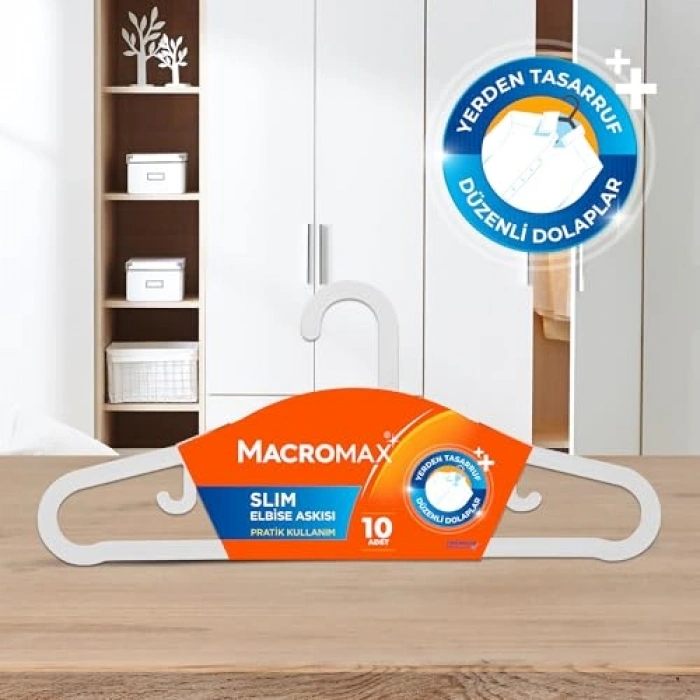 10lu Avantaj Paket Slim Elbise Askısı, Kullanışlı