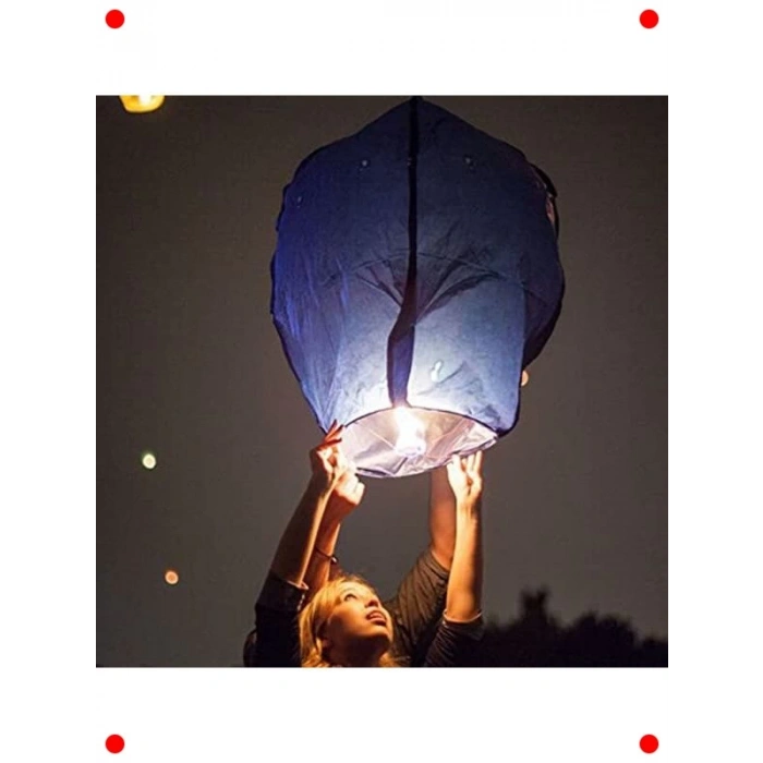 10lu Dilek Feneri Seti - Gökyüzü Balonları