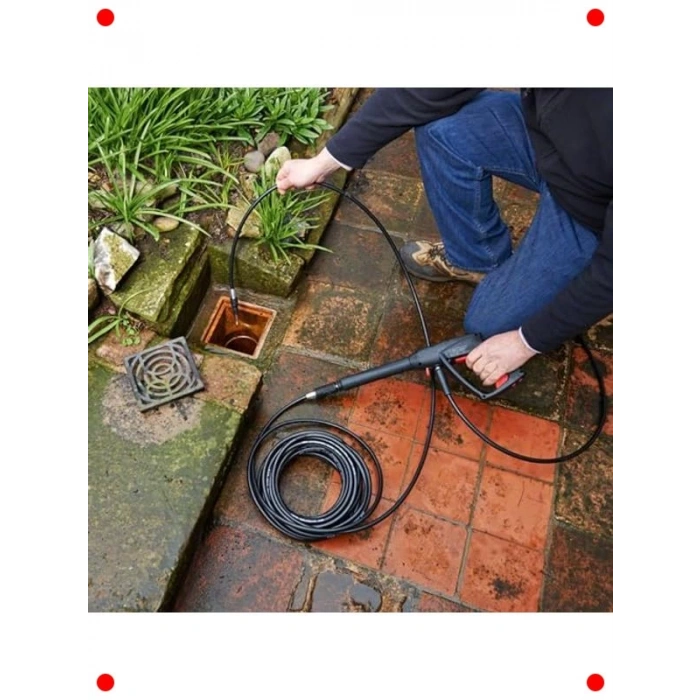 10 Metre Etkili Boru Temizleyici