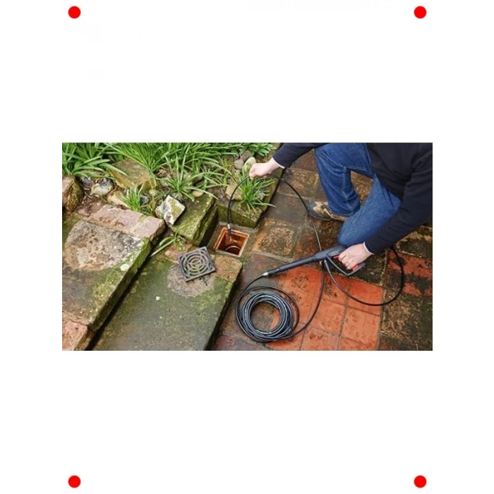 10 Metre Yüksek Basınçlı Boru Temizleme Hortumu