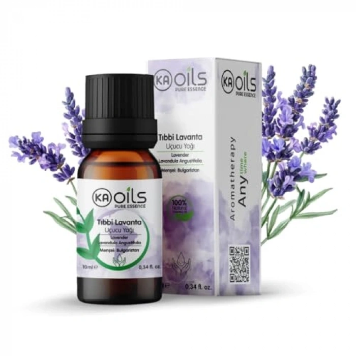 10 ml Lavanta Uçucu Yağı ile Stres Giderici Aromaterapi Yağı