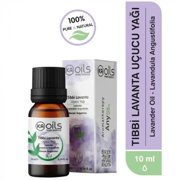 10 ml Lavanta Uçucu Yağı ile Stres Giderici Aromaterapi Yağı