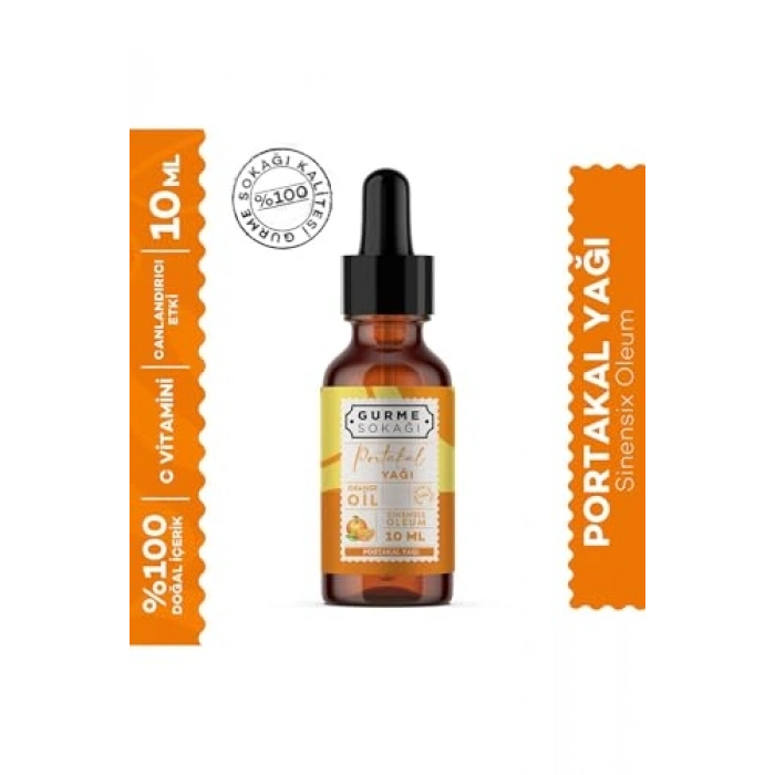 10 ml Portakal Kabuğu Yağı - Doğal Aromaterapi İçin