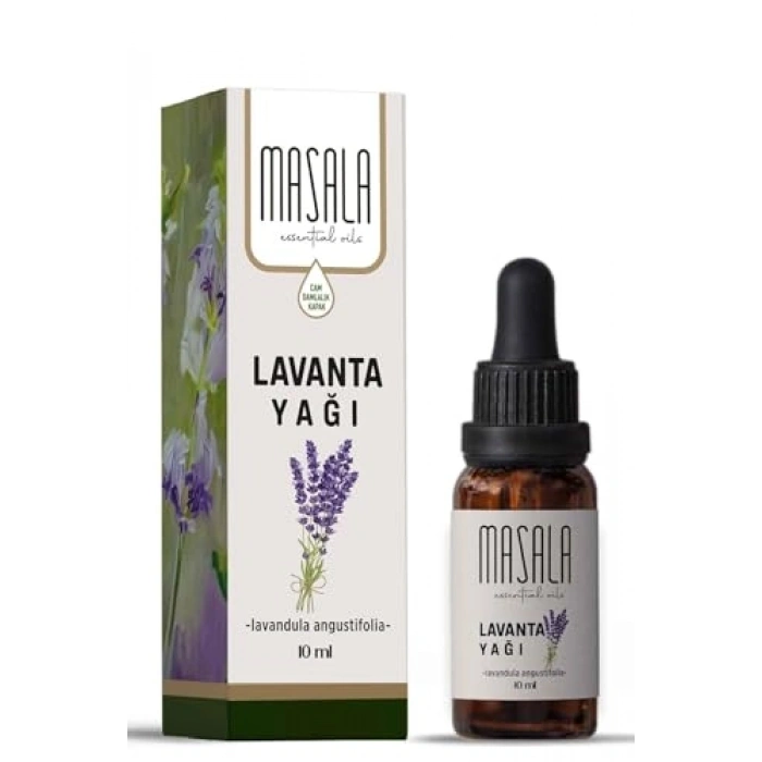 10 ml Saf Lavanta Yağı, Aromaterapi ve Cilt Bakımı için