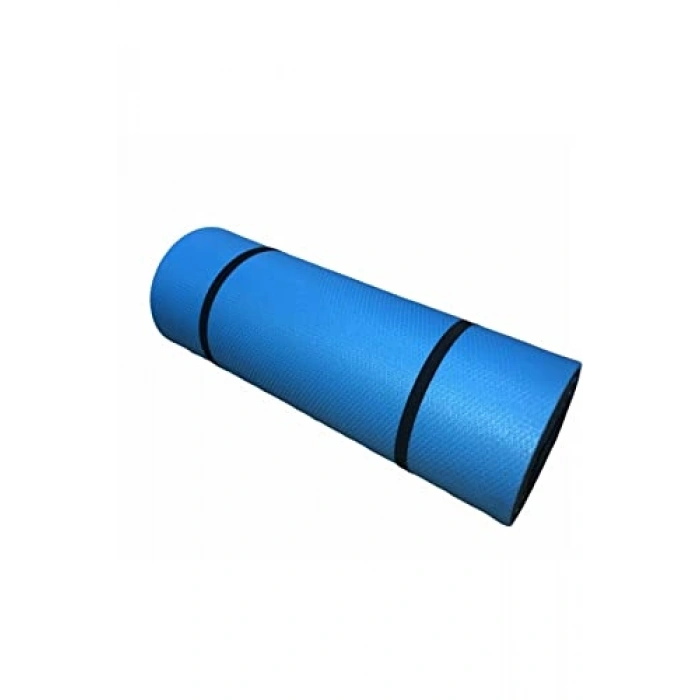 10 mm Pilates Matı, Mavi Renk ve 180x60 cm Boyut