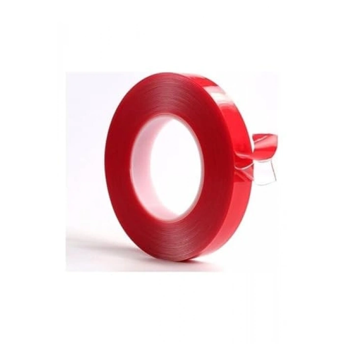 10 mm x 5 m akrilik silikonlu çift taraflı bant