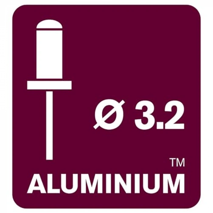 100 Adet 3.2x8 mm Alüminyum Perçin Seti