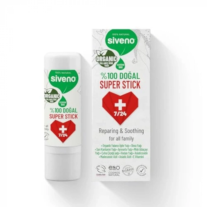 100% Doğal Super Stick 6 gr, Cilt Bakımında Etkili