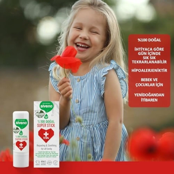 100% Doğal Super Stick 6 gr, Cilt Bakımında Etkili