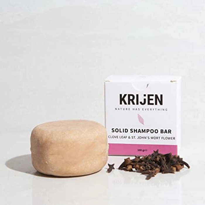 100 Gr Katı Şampuan - Karanfil ve Kantaron Özlü Bakım