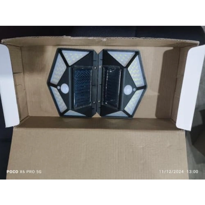 100 LED Dış Mekan Lamba, Su Geçirmez ve Hareket Sensörlü